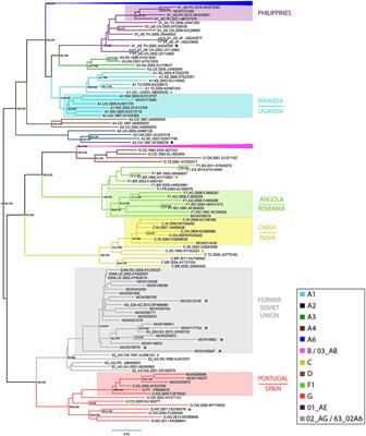 Human Immunodeficiency Virus-1 Diversity in the Moscow Region, Russia: Phylodynamics of the Most Common Subtypes